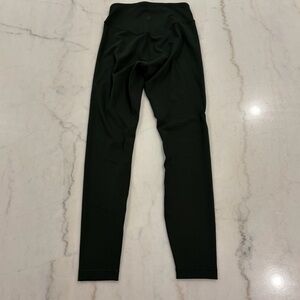 Lululemon Wunder Under SmoothCover High Rise 25” Rainforest Green Size 4 nwot